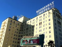 The Hollywood Roosevelt Hotel on Hollywood Boulevard Los Angeles